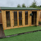 Tanalised Charlotte Combi Summerhouse Keighley Timber & Fencing sheds www.keighleytimbersheds.co.uk