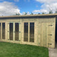 Tanalised Charlotte Combi Summerhouse Keighley Timber & Fencing sheds www.keighleytimbersheds.co.uk