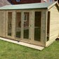 Tanalised Charlotte Combi Summerhouse Keighley Timber & Fencing sheds www.keighleytimbersheds.co.uk