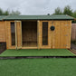 Tanalised Charlotte Combi Summerhouse Keighley Timber & Fencing sheds www.keighleytimbersheds.co.uk