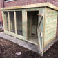 Tanalised Kennel & Run Keighley Timber & Fencing sheds www.keighleytimbersheds.co.uk