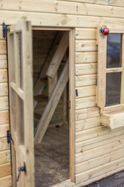 Tanalised Our Den Playhouse Keighley Timber & Fencing sheds www.keighleytimbersheds.co.uk