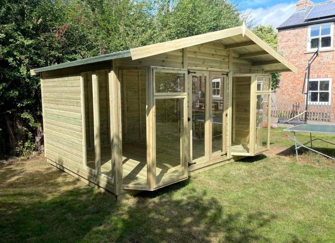 Tanalised The Superior Royale Summerhouse Keighley Timber & Fencing sheds www.keighleytimbersheds.co.uk