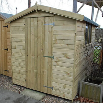 Tanalised Apex Garden Shed Keighley Timber & Fencing sheds www.keighleytimbersheds.co.uk