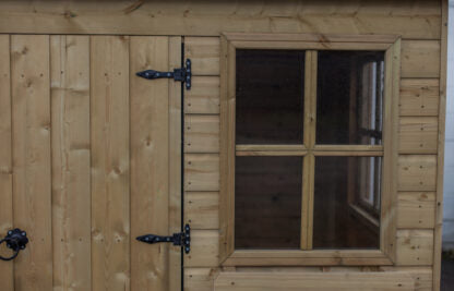 Tanalised Lottie's Lodge Playhouse Keighley Timber & Fencing sheds www.keighleytimbersheds.co.uk